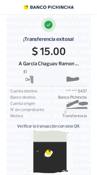 Comprobante de pago